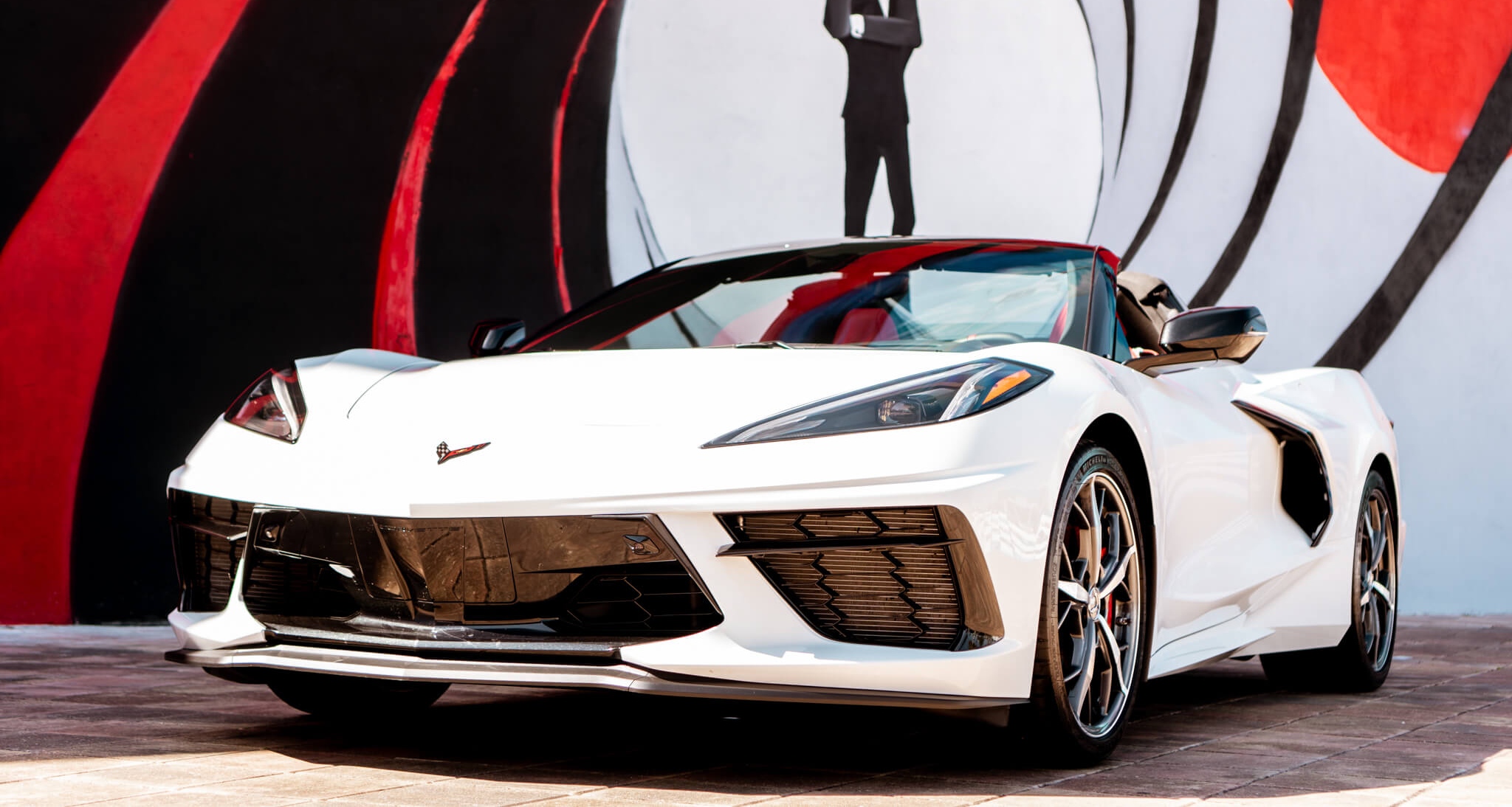 Corvette C8 White